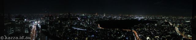 View from our room at the Park Hyatt Hotel